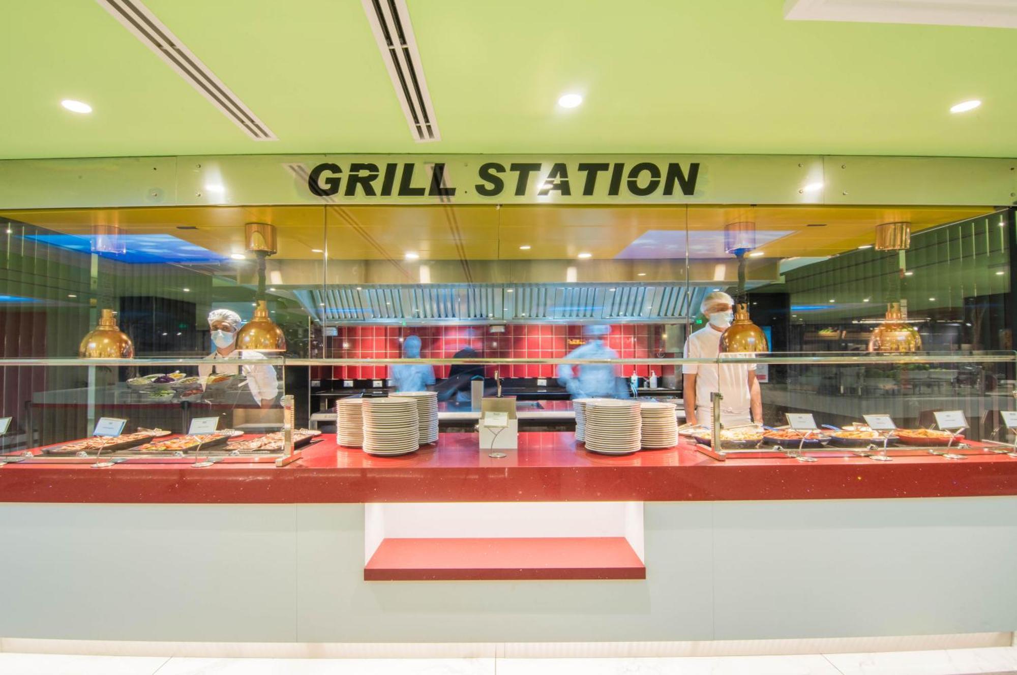 Sentido Reef Oasis Aqua Park Resort Sharm el Sheikh Esterno foto Grill Station
