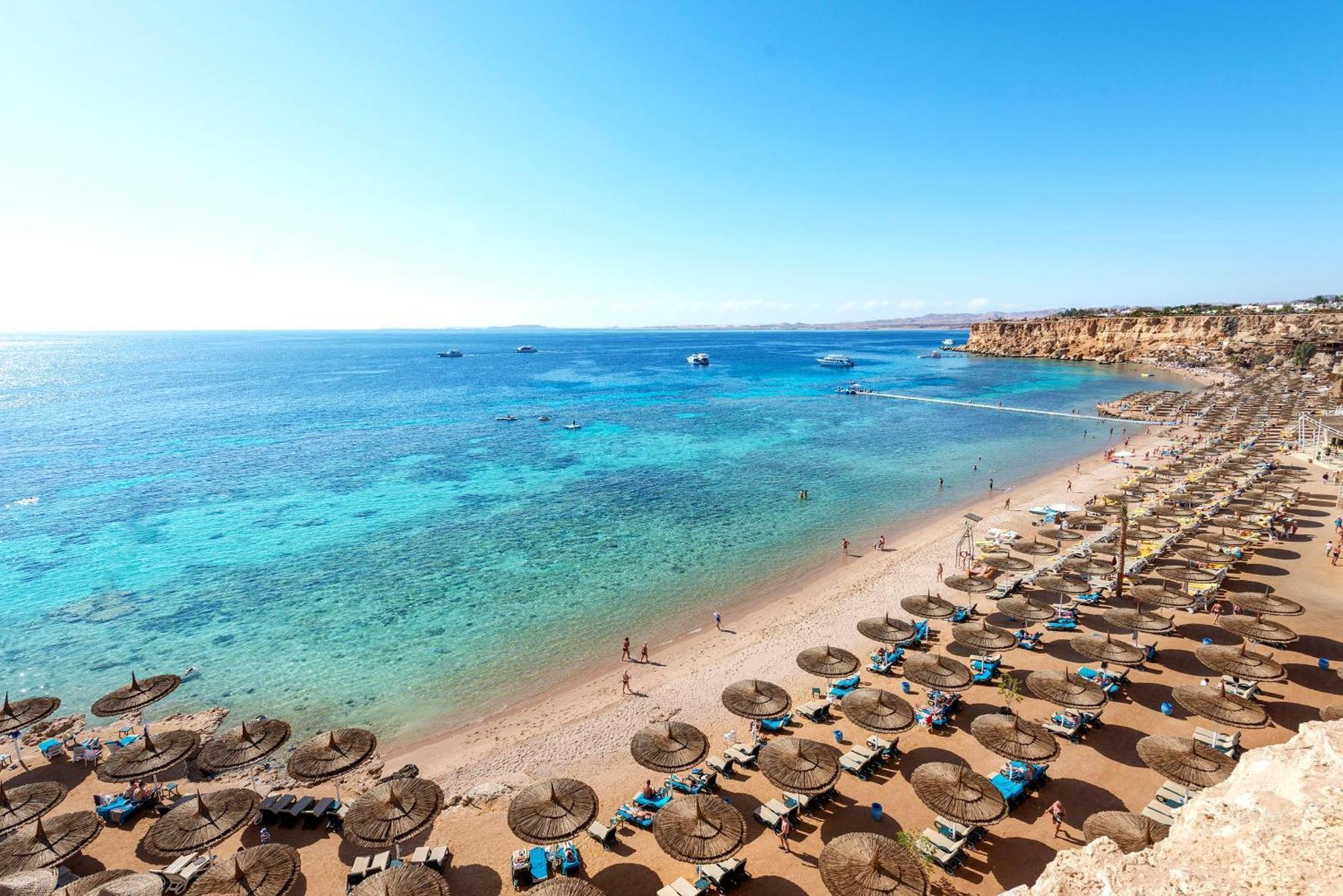 Sentido Reef Oasis Aqua Park Resort Sharm el Sheikh Esterno foto The beach at Baywatch